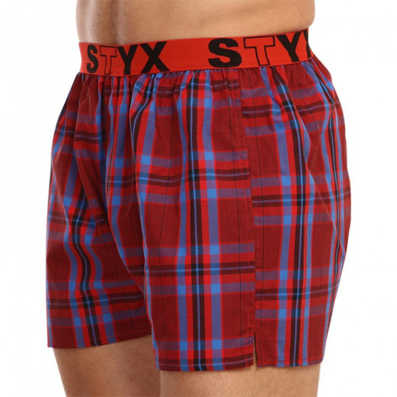 10PACK Boxershorts til mænd Styx sportsgummi (B911234567890)