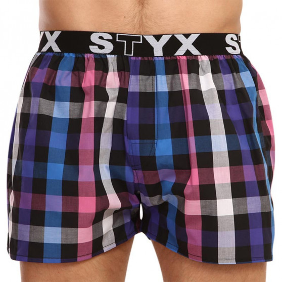 10PACK Boxershorts til mænd Styx sportsgummi (B911234567890)