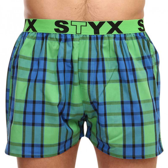 10PACK Boxershorts til mænd Styx sportsgummi (B911234567890)