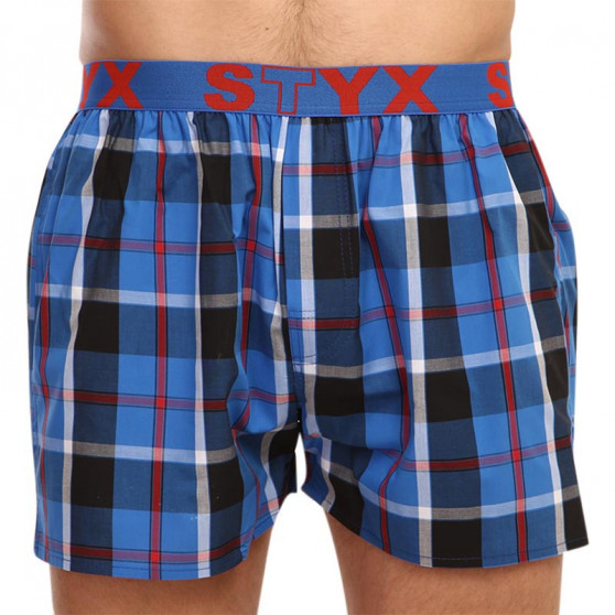 10PACK Boxershorts til mænd Styx sportsgummi (B911234567890)