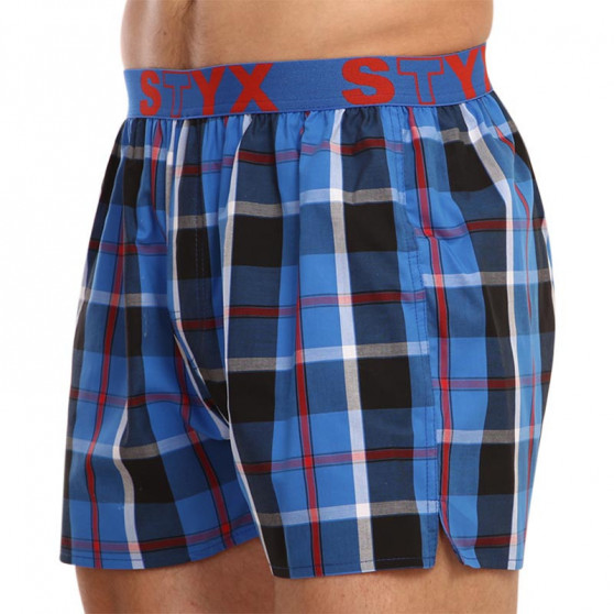 10PACK Boxershorts til mænd Styx sportsgummi (B911234567890)