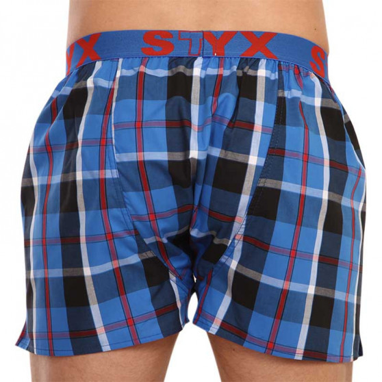 10PACK Boxershorts til mænd Styx sportsgummi (B911234567890)