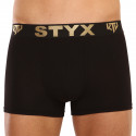 Boxershorts til mænd Styx / KTV sportsgummi sort - sort gummi (GTC960)