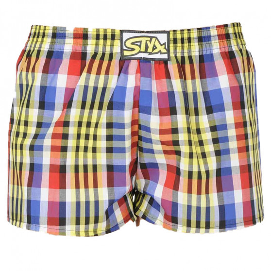 3PACK Børneshorts Styx klassisk elastik flerfarvet (J8323337)