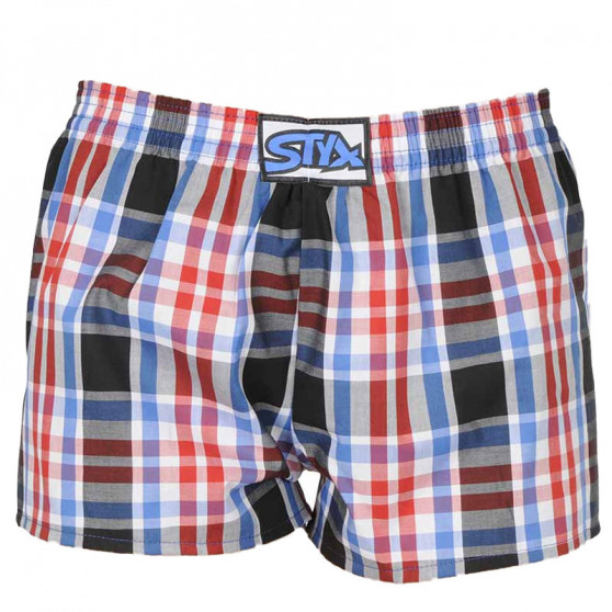 3PACK Børneshorts Styx klassisk elastik flerfarvet (J8323337)