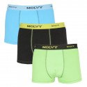 3PACK Boxershorts til mænd Molvy flerfarvet (MP-10353637-BEU)