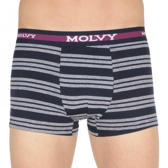 3PACK Boxershorts til mænd Molvy flerfarvet (MP-10303132-BEU)