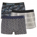 3PACK Boxershorts til mænd Molvy flerfarvet (MP-10272833-BEU)