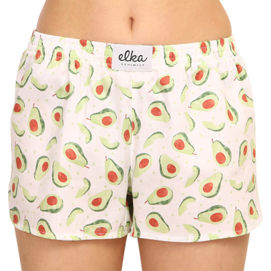 Shorts til kvinder ELKA avocado (D0001/W00001)