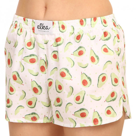 Shorts til kvinder ELKA avocado (D0001/W00001)