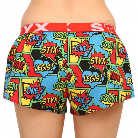 Dameshorts Styx art sports gummi boom (T955)