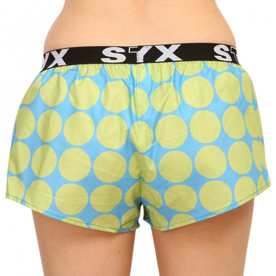 Dameshorts Styx art sports gummi polka dots (T1054)