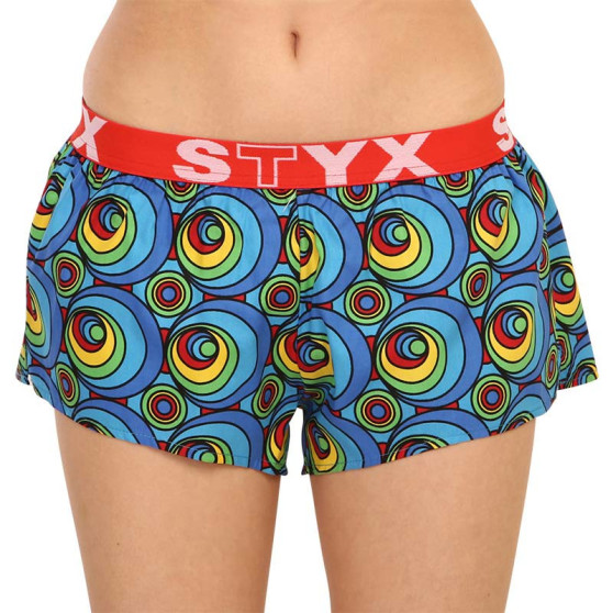 Dameshorts Styx kunst sport gummiringe (T1151)