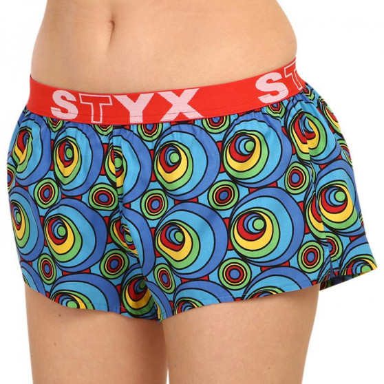 Dameshorts Styx kunst sport gummiringe (T1151)