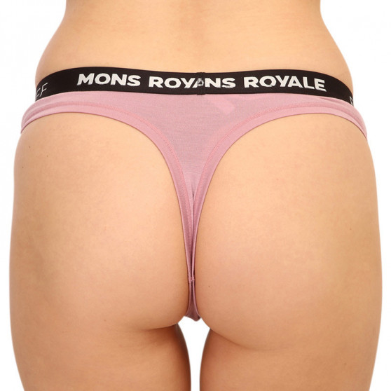 G-streng til kvinder Mons Royale merino pink (100311-1015-393)