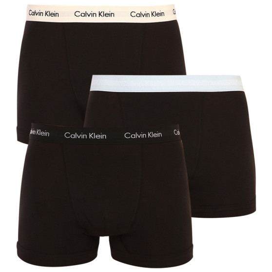 3PACK Boxershorts til mænd Calvin Klein sort (U2662G-1UV)