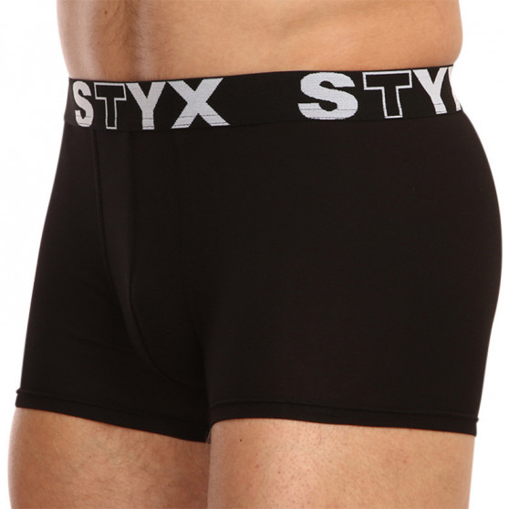 3PACK Boxershorts til mænd Styx sport gummi sort (G9606060)