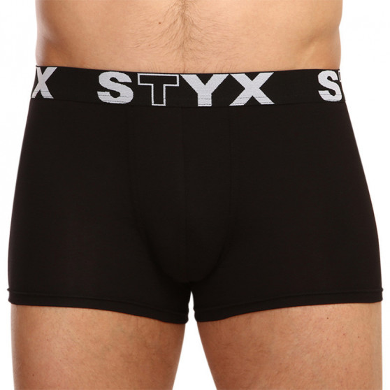 3PACK Boxershorts til mænd Styx sport gummi sort (G9606060)