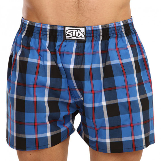 3PACK Boxershorts til mænd Styx classic elastic flerfarvet (A9111620)