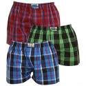 3PACK Boxershorts til mænd Styx classic elastic flerfarvet (A9111620)