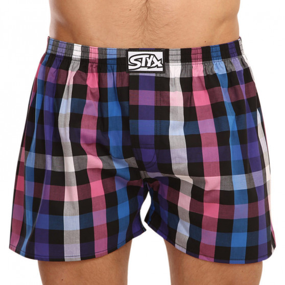 3PACK Boxershorts til mænd Styx classic elastic flerfarvet (A9121517)