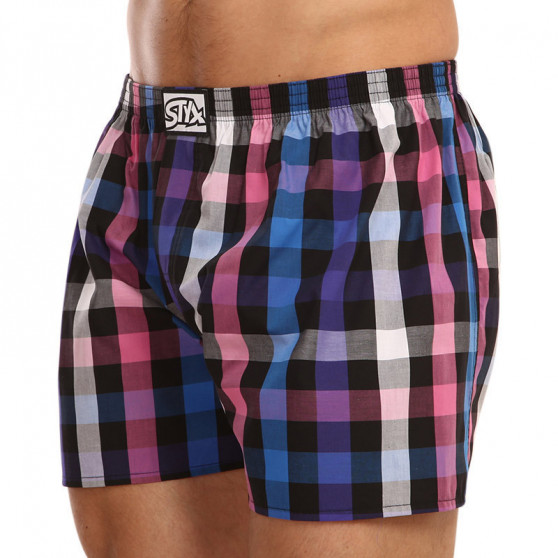 3PACK Boxershorts til mænd Styx classic elastic flerfarvet (A9121517)