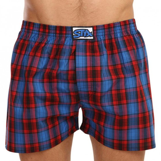 3PACK Boxershorts til mænd Styx classic elastic flerfarvet (A9121517)