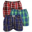 3PACK Boxershorts til mænd Styx classic elastic flerfarvet (A9141819)