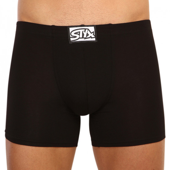 3PACK Boxershorts til mænd Styx lang klassisk gummi flerfarvet (F9606769)