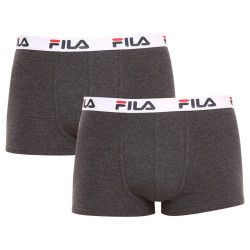 2PACK Boxershorts til mænd Fila grå (FU5016/2-248)