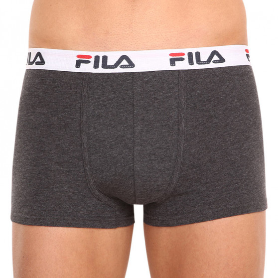 2PACK Boxershorts til mænd Fila grå (FU5016/2-248)