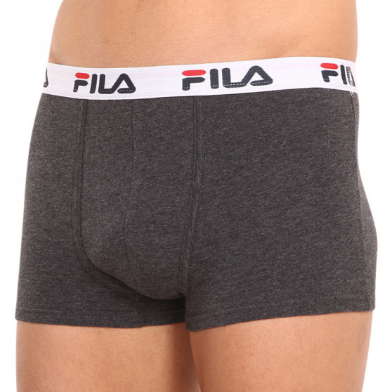 2PACK Boxershorts til mænd Fila grå (FU5016/2-248)