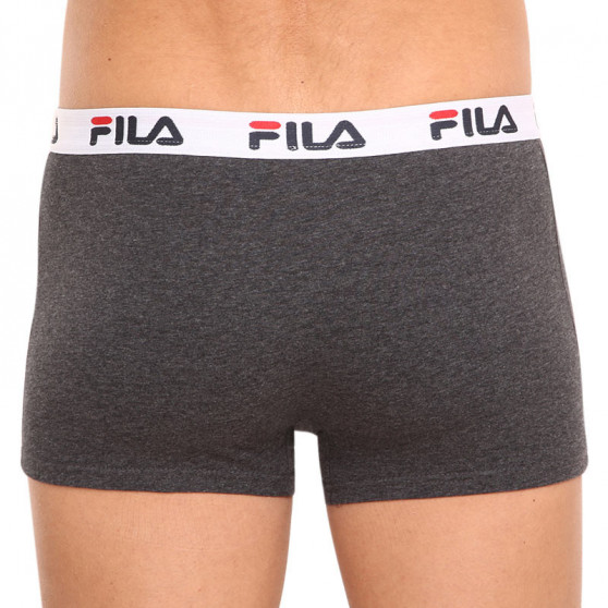 2PACK Boxershorts til mænd Fila grå (FU5016/2-248)