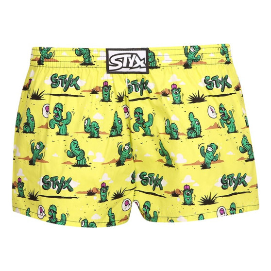 Børneshorts Styx art klassisk gummi cactus (J1351)