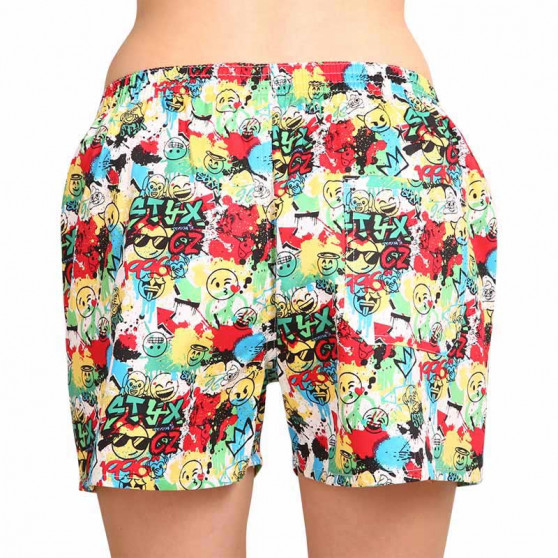 Soveshorts til kvinder Styx emoji (DTD954)