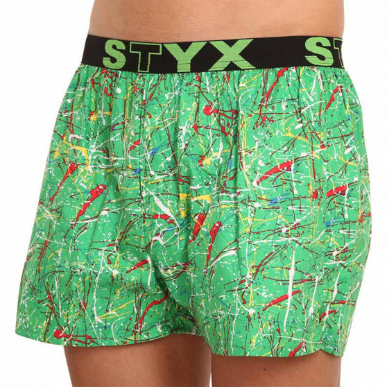 Boxershorts til mænd Styx art sports gummi Jáchym (B1353)