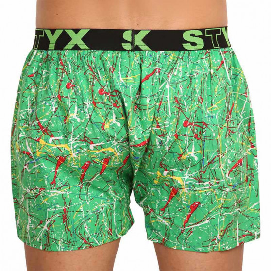 Boxershorts til mænd Styx art sports gummi Jáchym (B1353)