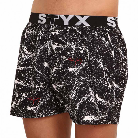 Boxershorts til mænd Styx art sports gummi Jáchym (B1354)