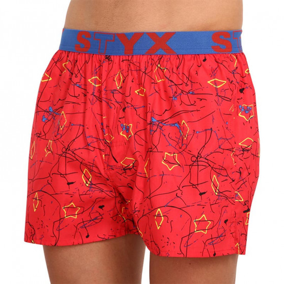 Boxershorts til mænd Styx art sports gummi Jáchym (B1356)