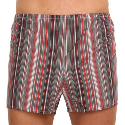 Boxershorts til mænd Foltýn rød med striber (K52)