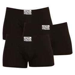 3PACK Boxershorts til mænd Styx classic elastic sort (Q9606060)