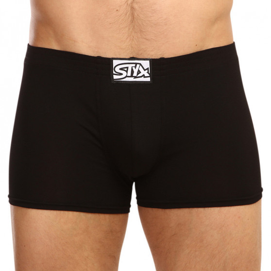 3PACK Boxershorts til mænd Styx classic elastic sort (Q9606060)