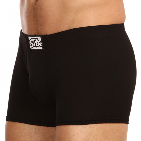 3PACK Boxershorts til mænd Styx classic elastic sort (Q9606060)