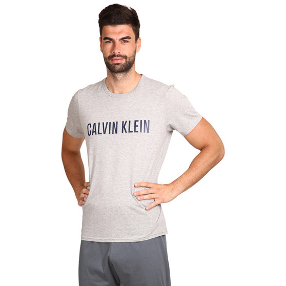 T-shirt til mænd Calvin Klein grå (NM1959E-1NN)