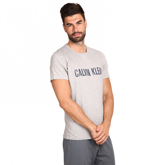 T-shirt til mænd Calvin Klein grå (NM1959E-1NN)