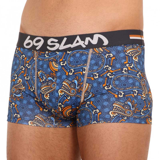 Boxershorts til mænd 69SLAM hip maya drage (MSYMDG-PO)