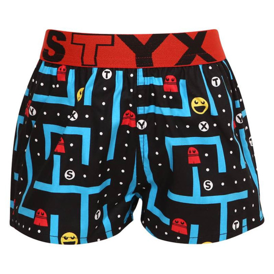 Børneshorts Styx kunst sport gummi spil (BJ1259)