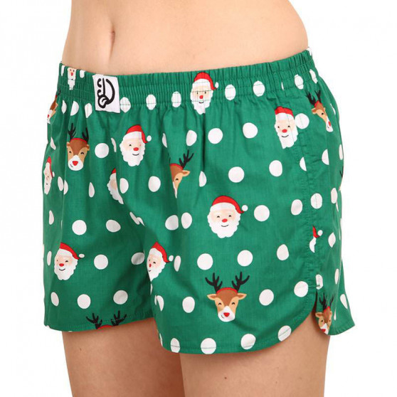 Glade dameshorts Dedoles Julemanden og Rudolf (DWLB002)