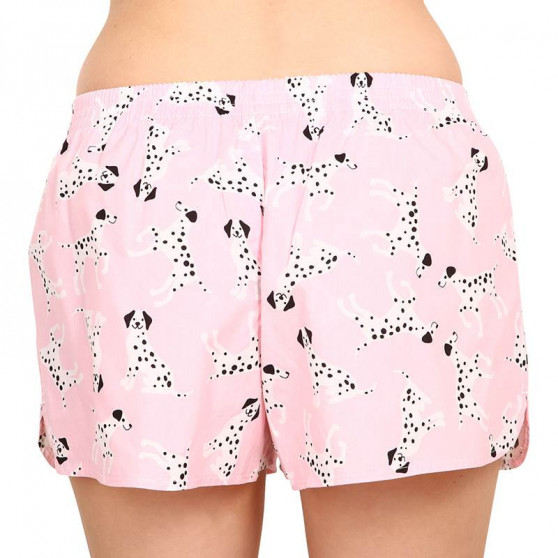 Muntre dameshorts Dedoles Pink Dalmatians (DWLB146)