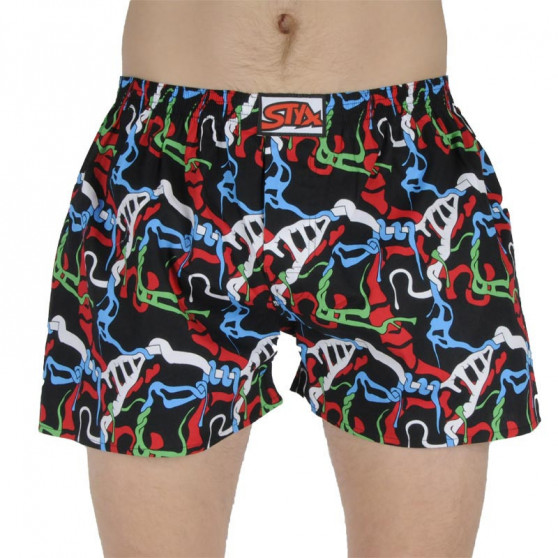 3PACK Boxershorts til mænd Styx art klassisk gummi overstørrelse (E11545657)